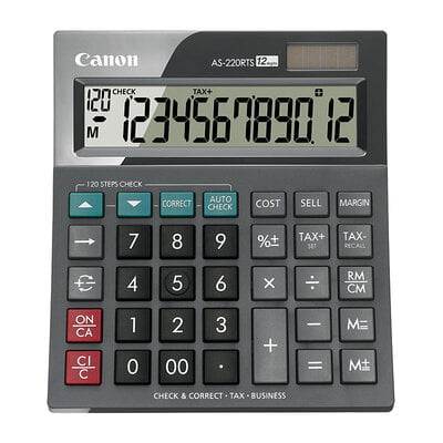Canon AS220RTS Calculator (AS220RTS)