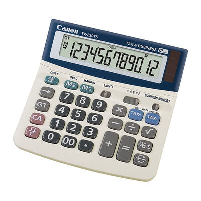 Canon TX220TS Calculator (TX220TS)
