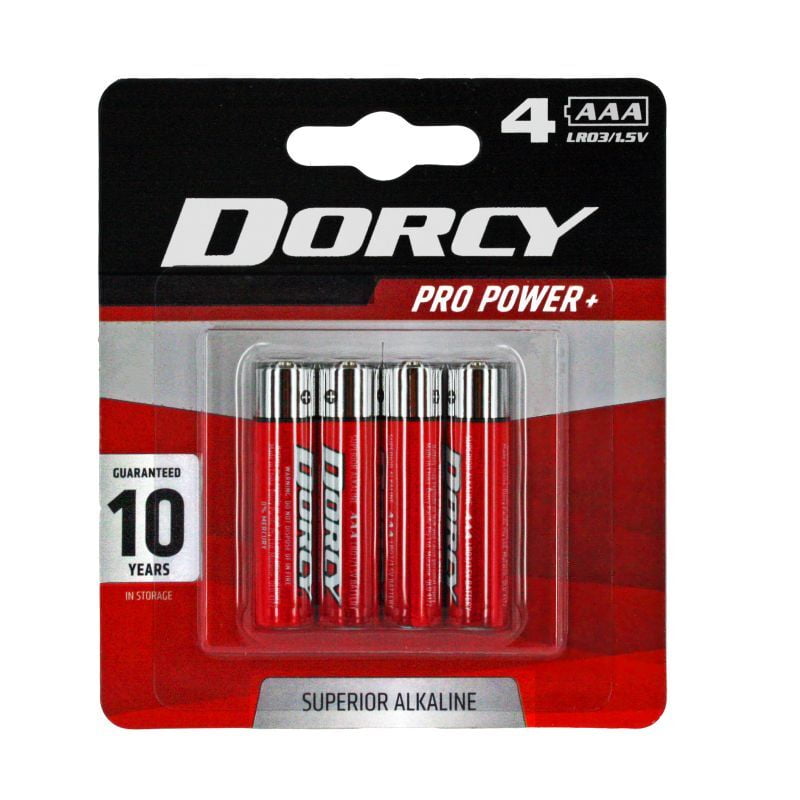 Dorcy 4AAA Alkaline Batteries (41-1624)