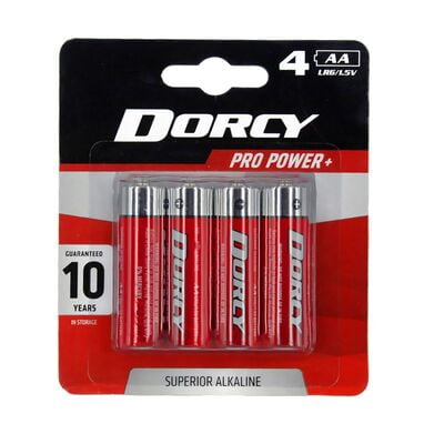 Dorcy 4AA Alkaline Batteries (41-1634)