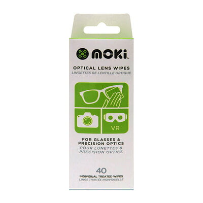 Moki Optical Lens Wipes 40 Pk (ACC GSCLN)
