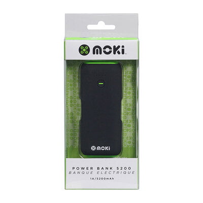 Moki PowerBank 5200 Black (ACC MPB5200B)